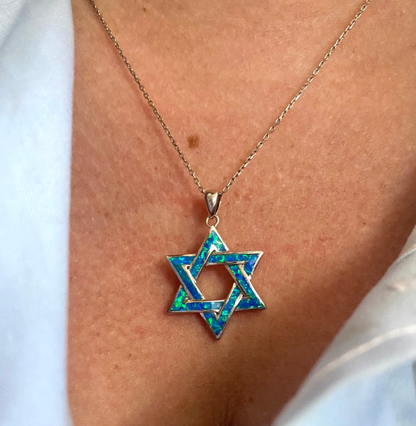 Fire-Opal Star of David / STRTU