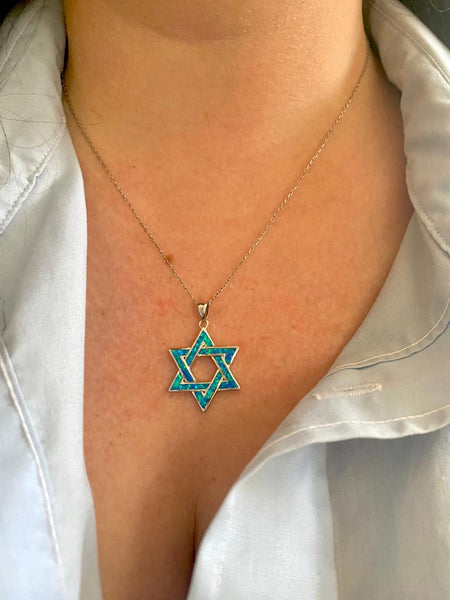 Fire-Opal Star of David / STRTU