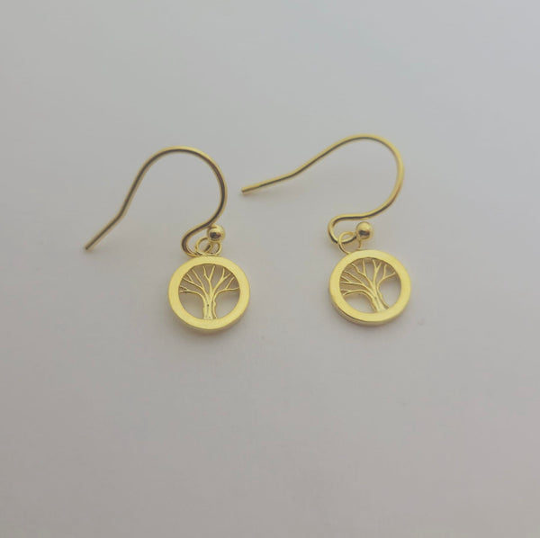 Tree of Life Dangle Earrings /#TRL359