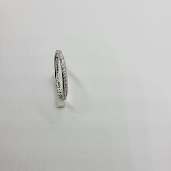 White-Gold Eternity Band / #EB4
