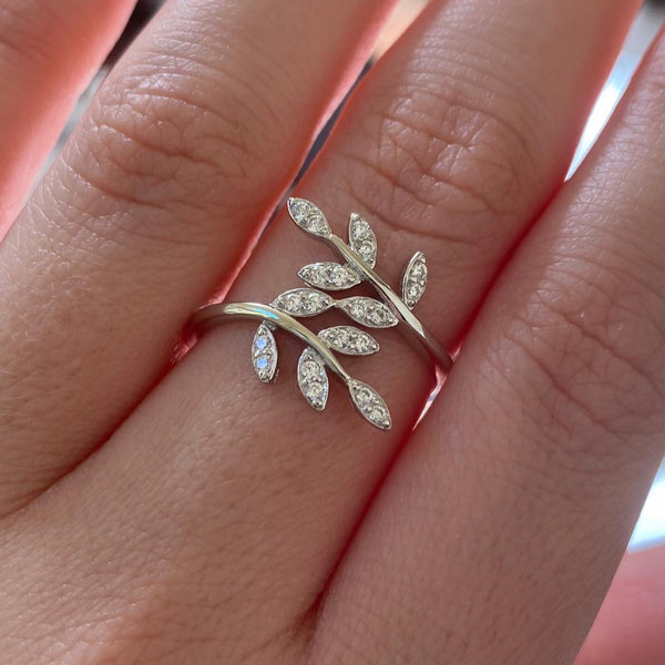 Olive Branches Ring / OBR72