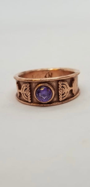 The Menorah Ring (Copper) /MENR13