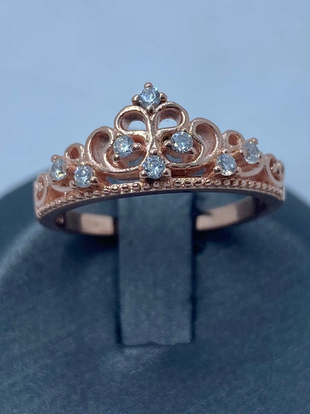 Rose Gold Esther Ring - #RER6