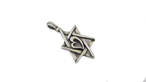 Star of David with a Heart / #S3