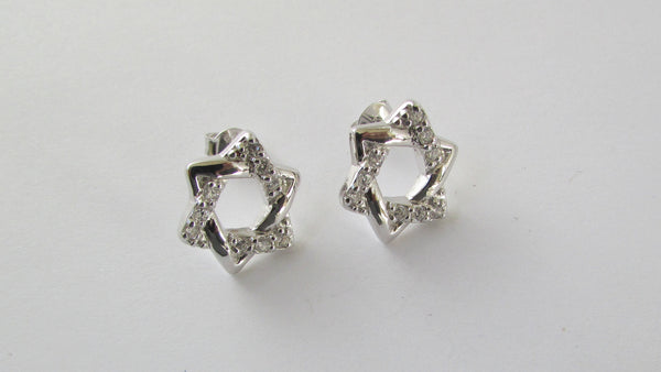 Star of David Earrings / #STE103