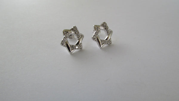 Star of David Earrings / #STE103